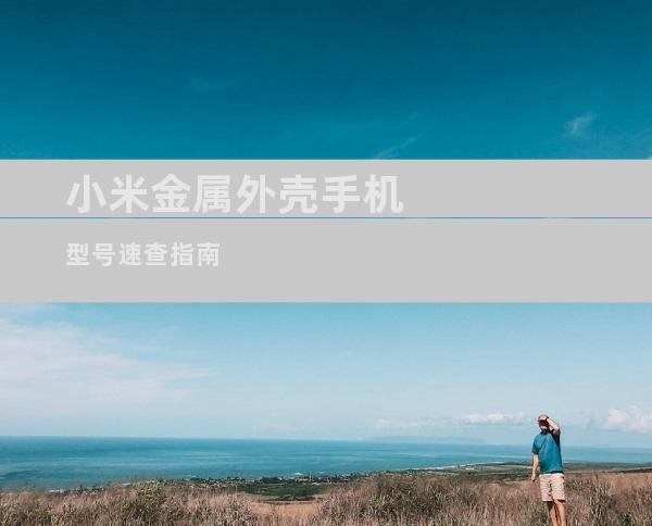 小米金属外壳手机型号速查指南