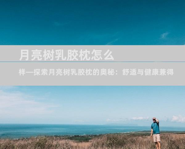 月亮树乳胶枕怎么样—探索月亮树乳胶枕的奥秘：舒适与健康兼得